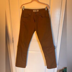 mens patagonia pants size 30/32. organic cotton.